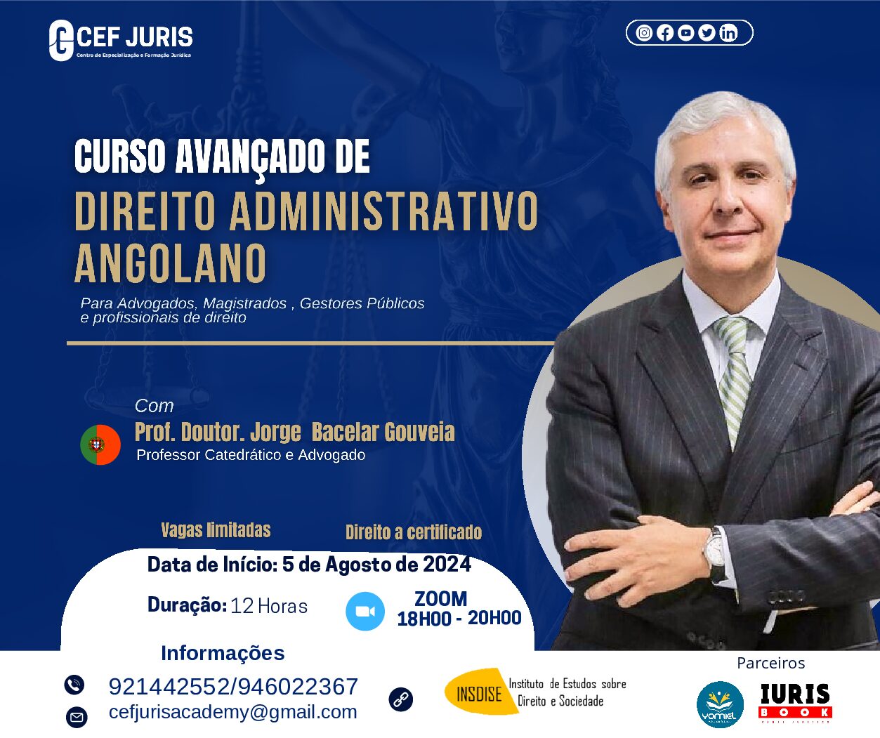 Curso Avançado de Direito Administrativo Angolano